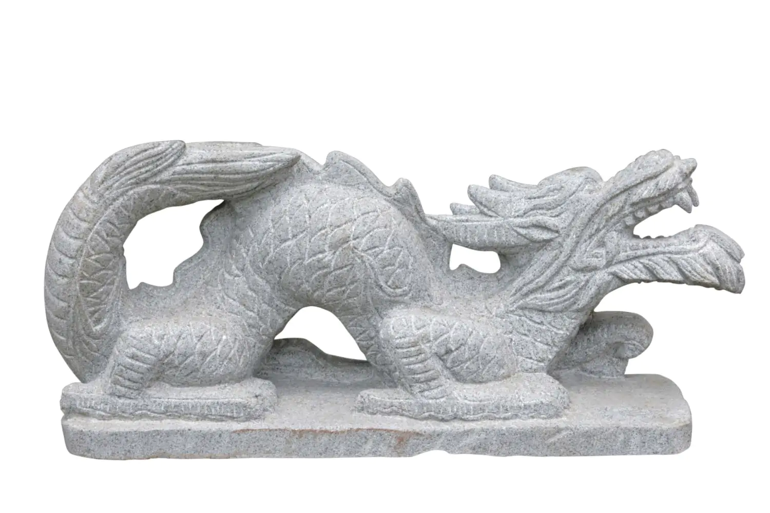  Product image 3 of the product “Lying Dragon, approx 55cm L made from Naturestone Riverstone ”